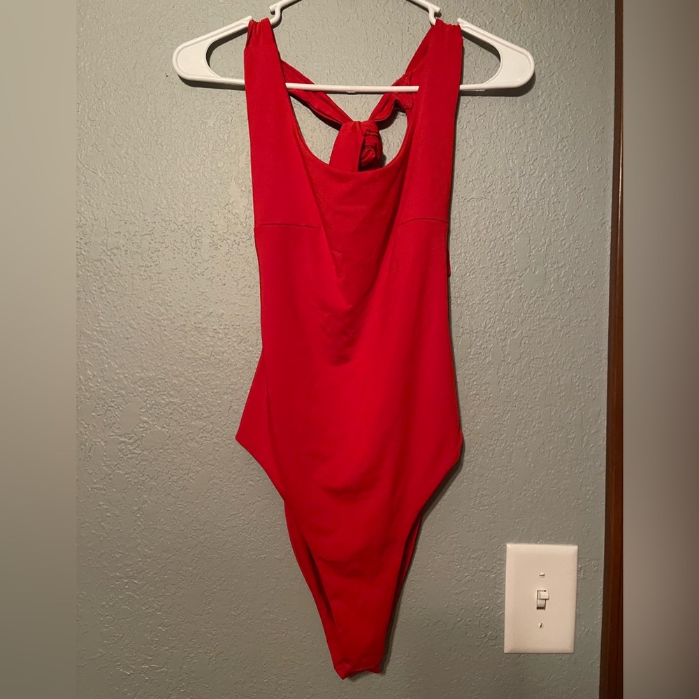 Open Back body suit